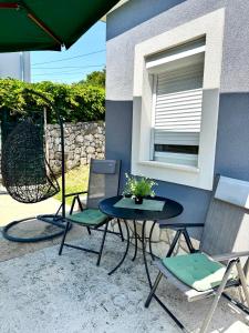 Balkón nebo terasa v ubytování Javor Residence Studio Apartman