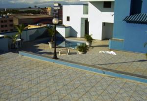 Budova, kde se aparthotel nachází
