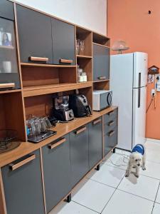 Dapur atau dapur kecil di Casa COP30 Belém