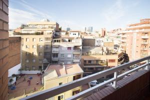 Výhľad na mesto Barcelona alebo výhľad na mesto priamo z apartmánu