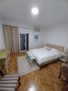 Postel nebo postele na pokoji v ubytování Jon