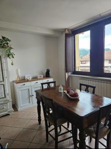 Nespecifikovaný výhled na hory nebo výhled na hory při pohledu z apartmánu