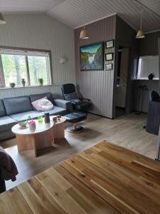 Posezení v ubytování Sólvellir