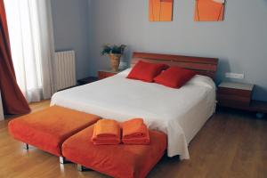 Postel nebo postele na pokoji v ubytování Luxury Central Apartment