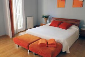 Postel nebo postele na pokoji v ubytování Luxury Central Apartment