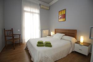 Postel nebo postele na pokoji v ubytování Luxury Central Apartment