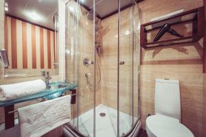 Koupelna v ubytování Hotel Vivaldi