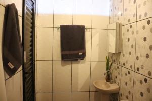 Koupelna v ubytování Chacara Refugio das Babaçus