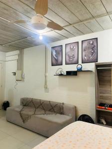 Χώρος καθιστικού στο Loft-Expo Norte-Brás-Anhembi