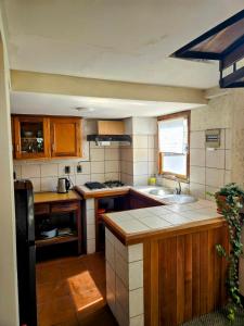 Una cocina o zona de cocina en Villa Florita