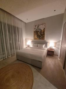 Postel nebo postele na pokoji v ubytování Villa Sharon