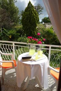 Ein Balkon oder eine Terrasse in der Unterkunft Gianna Apartment Labin