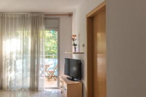 TV a/nebo společenská místnost v ubytování Apartamentos Navas 2