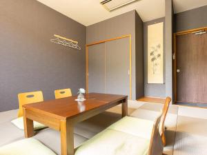 A seating area at RV park plus Numata Kenko Land
