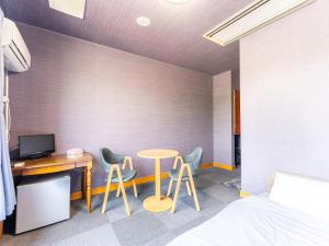 A television and/or entertainment centre at RV park plus Numata Kenko Land
