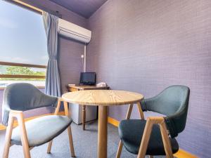 A television and/or entertainment centre at RV park plus Numata Kenko Land