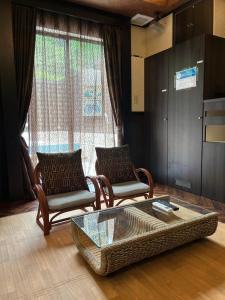 Posezení v ubytování Hotel Takao Asile