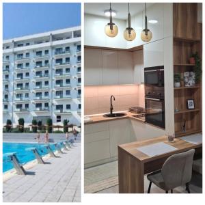 Bazén v ubytování Apartmani Marjanovic Akva park Jagodina nebo v jeho okolí