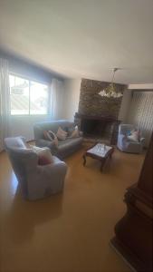 Χώρος καθιστικού στο As pontes apartamento