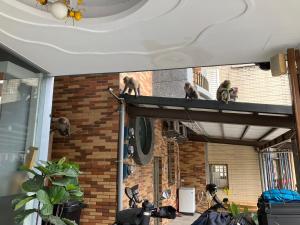 Uma varanda ou terraço em 幸運草輕旅