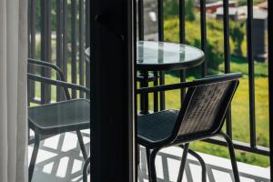 Balkoni atau teres di Residence Kazbegi