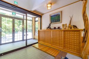 TV o dispositivi per l'intrattenimento presso 温泉御宿 るりびたき