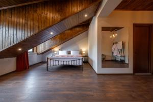 Katil atau katil-katil dalam bilik di Residence Kazbegi