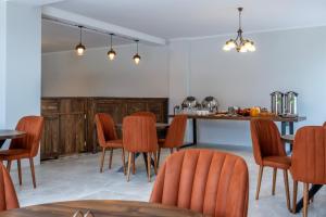Ruang duduk di Residence Kazbegi