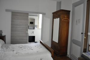 Postel nebo postele na pokoji v ubytování Chambres d'Hotes La Mouline