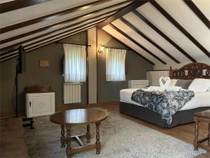 Posteľ alebo postele v izbe v ubytovaní Posada Spa San Marcos