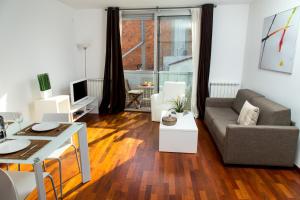 Posezení v ubytování Glasir Apartments Barcelona
