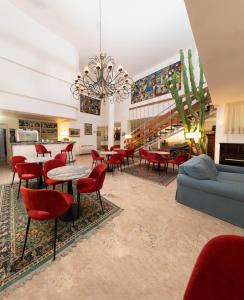Posezení v ubytování Hotel Il Caravaggio