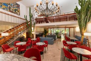 Posezení v ubytování Hotel Il Caravaggio