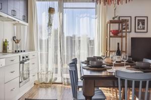 Η κουζίνα ή μικρή κουζίνα στο Oliver Haus 4 Bedroom +15 φωτογραφίες