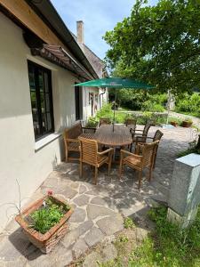 A garden outside Perschlingtalhof