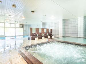 The swimming pool at or close to RV park plus Numata Kenko Land