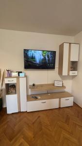 Kuchyň nebo kuchyňský kout v ubytování Apartman Štefan + 24 fotografií
