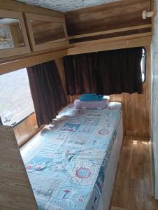 Postel nebo postele na pokoji v ubytování Autocaravana para pasar la noche