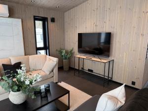 Μια τηλεόραση ή/και κέντρο ψυχαγωγίας στο Cabin in stunning surroundings