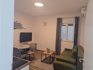 TV a/nebo společenská místnost v ubytování Apartman Damir
