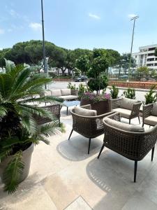 Vonkajšia záhrada v ubytovaní Petit Hotel