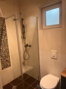 Koupelna v ubytování Apartments Duje