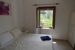 a white bedroom with a bed and a window at Monteviccoli in Ceglie Messapica +22 photos