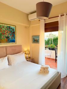 Postel nebo postele na pokoji v ubytování Hotel Bojko