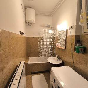 Koupelna v ubytování Apartments Aurora