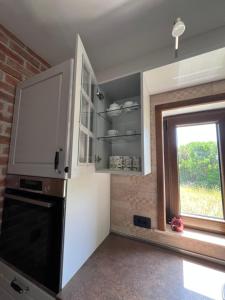 Кухня или мини-кухня в Villa SHU
