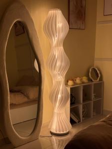 En eller flere senge i et værelse på 502 Đội Cấn