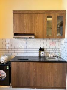 Køkken eller tekøkken på 502 Đội Cấn