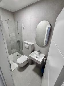 Kúpeľňa v ubytovaní Rooms & Pansion Odmor