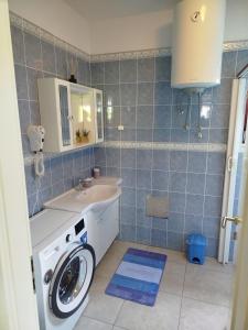 Koupelna v ubytování Apartments Biondi